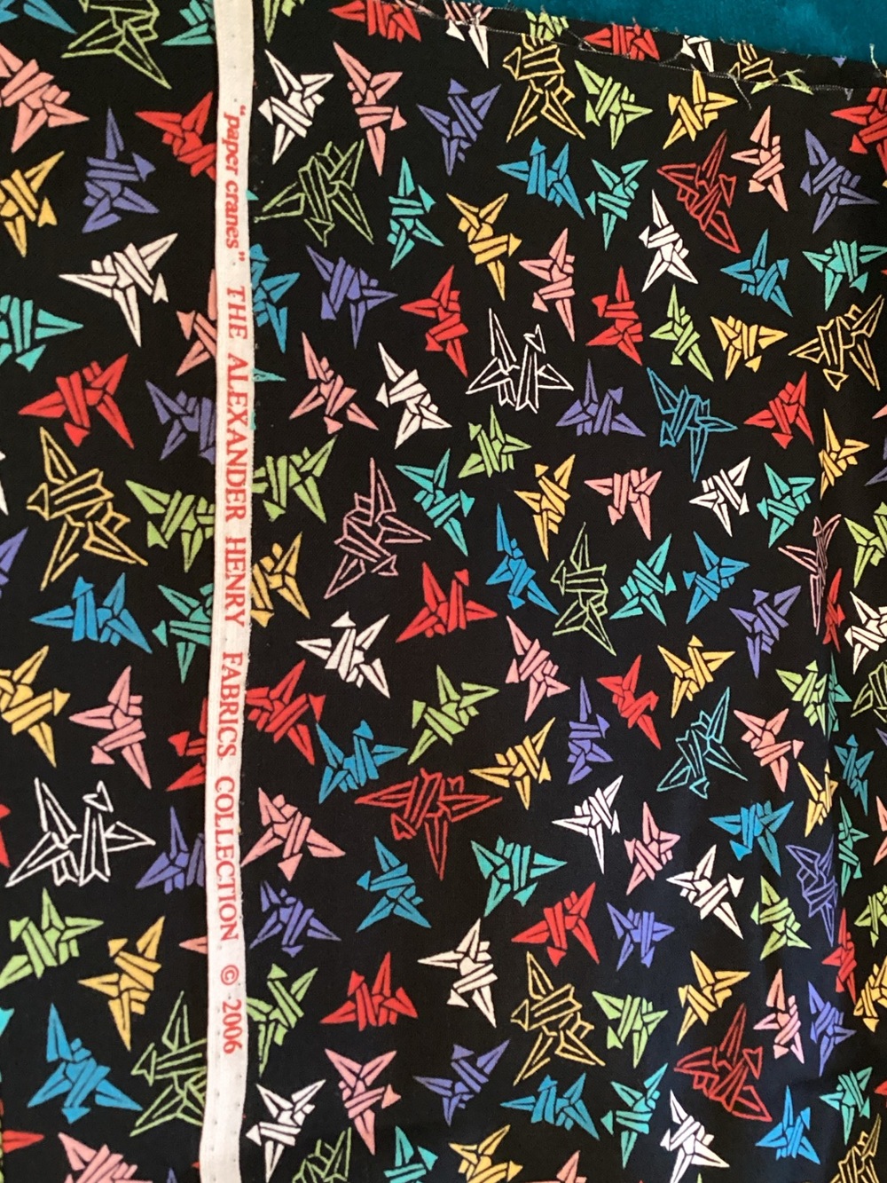 Alexander Henry Origami Crane Fabric